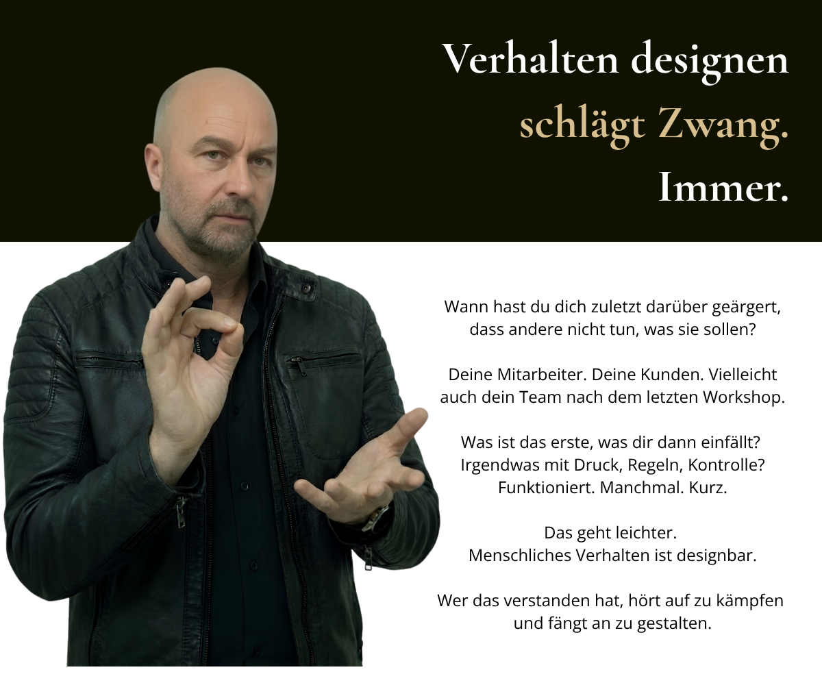 Wolfgang Gehrer - Keynote Speaker - Vortrag - Redner - Verhaltensarchitektur