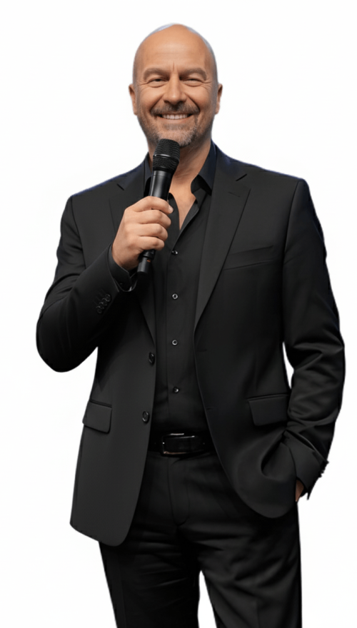 Wolfgang Gehrer auf der Bühne